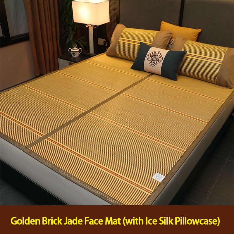 Double-sided Ice Bamboo Mat Cooler Foldable Cooler Mat