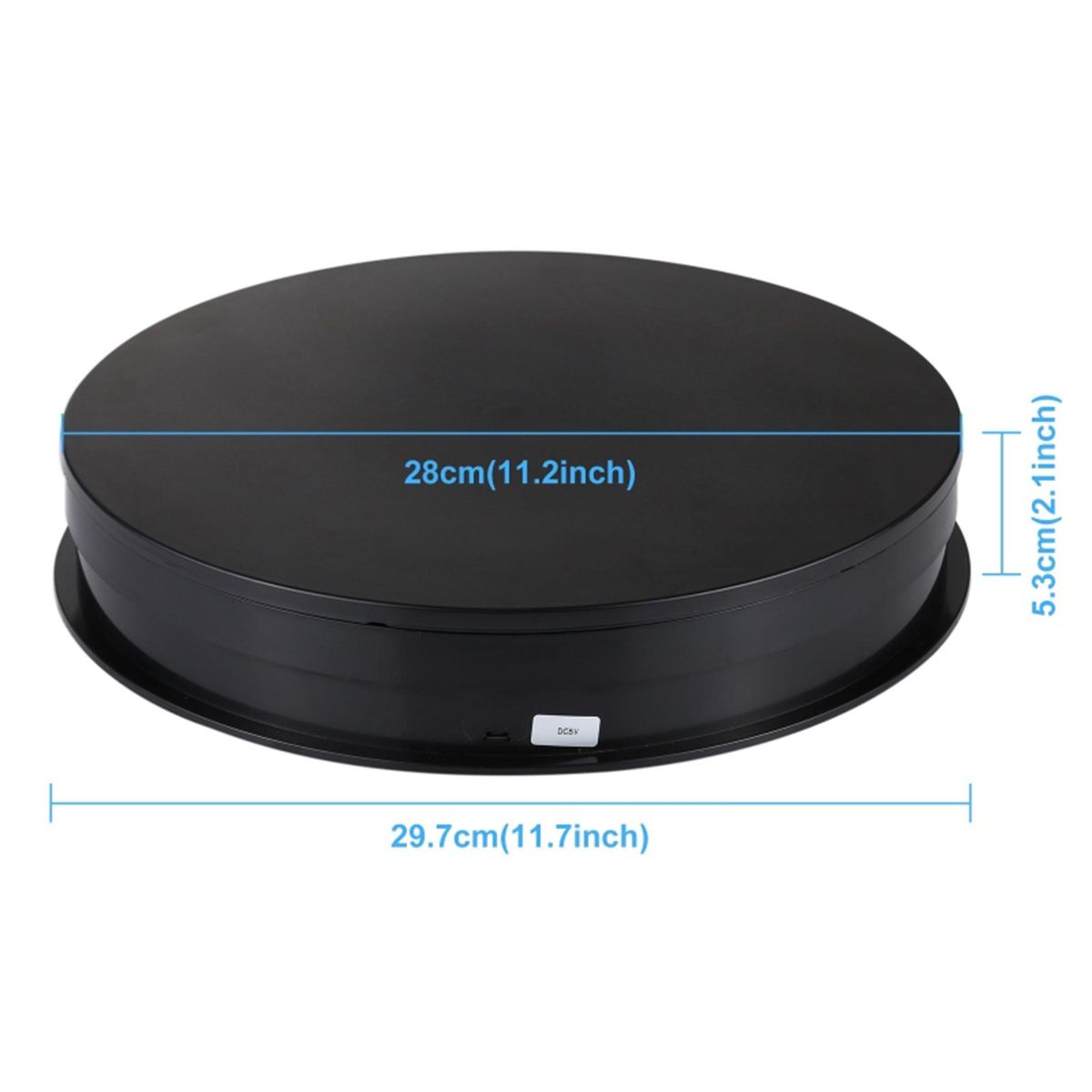 PULUZ Adjusting Speed USB Electric Rotating Turntable Display Stand Video Shootings Props Turntable for Photography