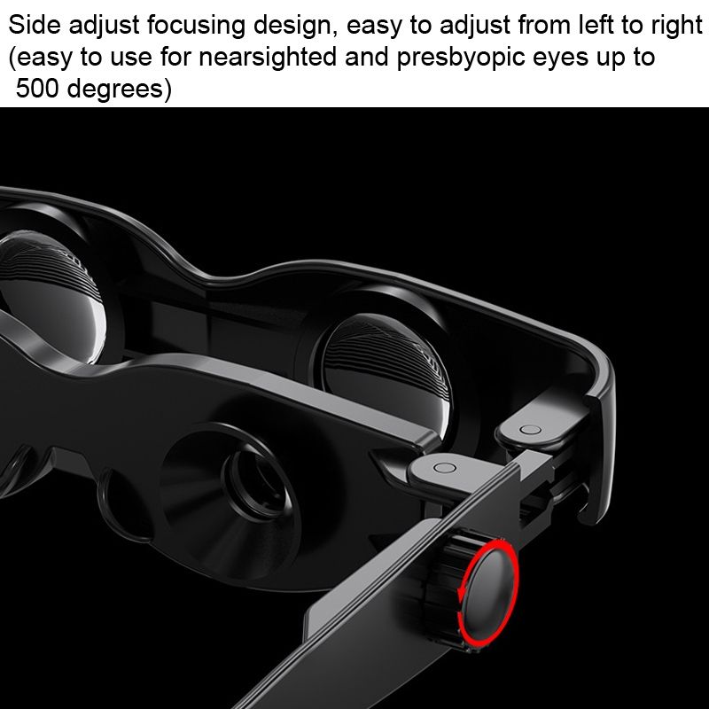 3X Adjustable Focus With Grey Polarised