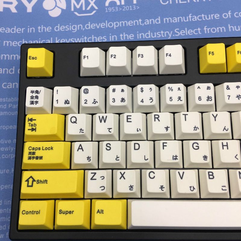 Serka Thermal Sublimation Cherry Switch PBT Large Set Of Keycap For Mechanical Keyboard