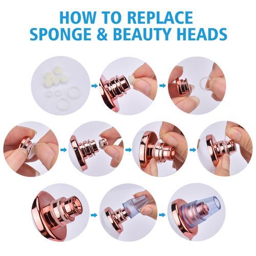Electric Blackhead & Pimple Remover With 5 In 1 Pimple Zit