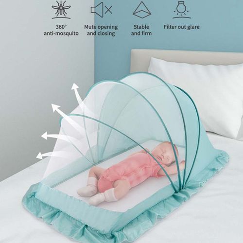 Baby Bed Mosquito Net Newborn Canopy Yurt Folding Netting