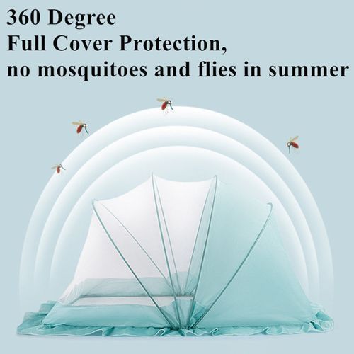 Baby Bed Mosquito Net Newborn Canopy Yurt Folding Netting