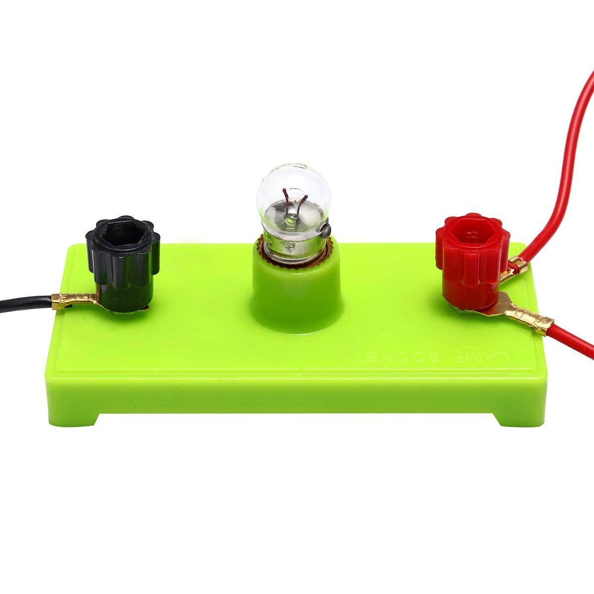 Electric Circuit Kit Kids Student School Science Toy Montessori Educational New