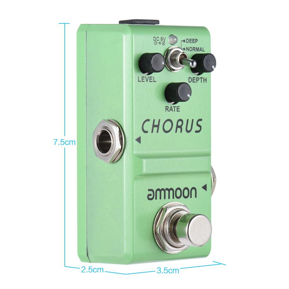 Nano Series Guitar Effect Pedal Analog Chorus True Bypass Aluminum Alloy Body