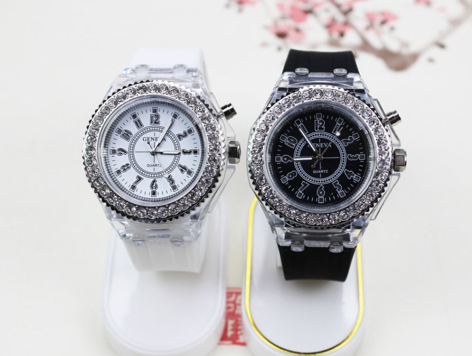 New 2in1Children Watches Luminous Led Light Wristwatch