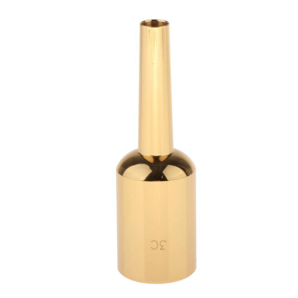 Brass Trumpet Replacement Mouthpiece 3C/5C For Trumpet Gold 3C