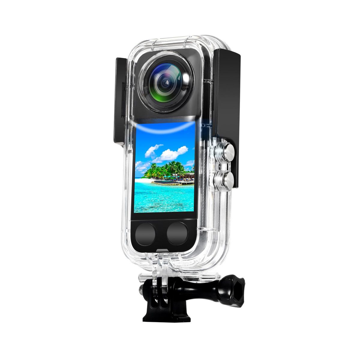 Panoramic Camera Dive Case Waterproof Case Diving Housing Underwater 40M Replacement for Insta360 X3 Camera