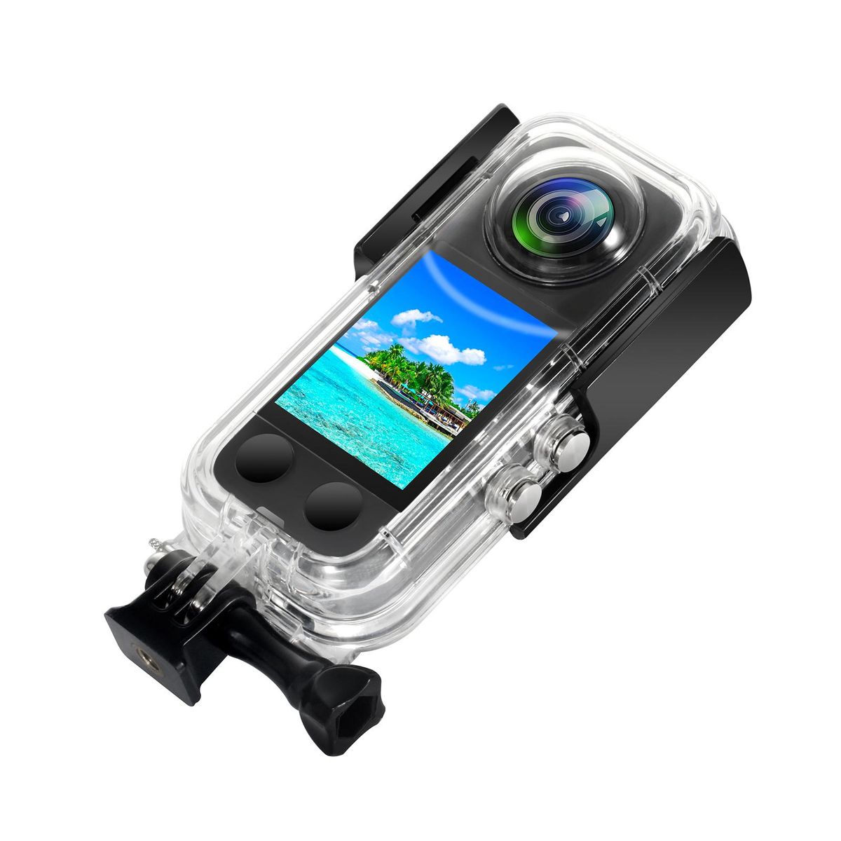 Panoramic Camera Dive Case Waterproof Case Diving Housing Underwater 40M Replacement for Insta360 X3 Camera