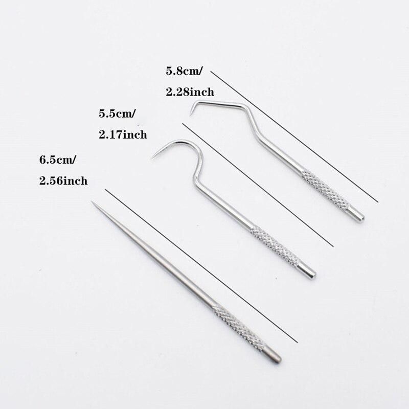 Stainless Steel Toothpick Dispenser Set Metal Dental Floss Tool Portable Holder Camping Equipment Seal Container Cure Dent