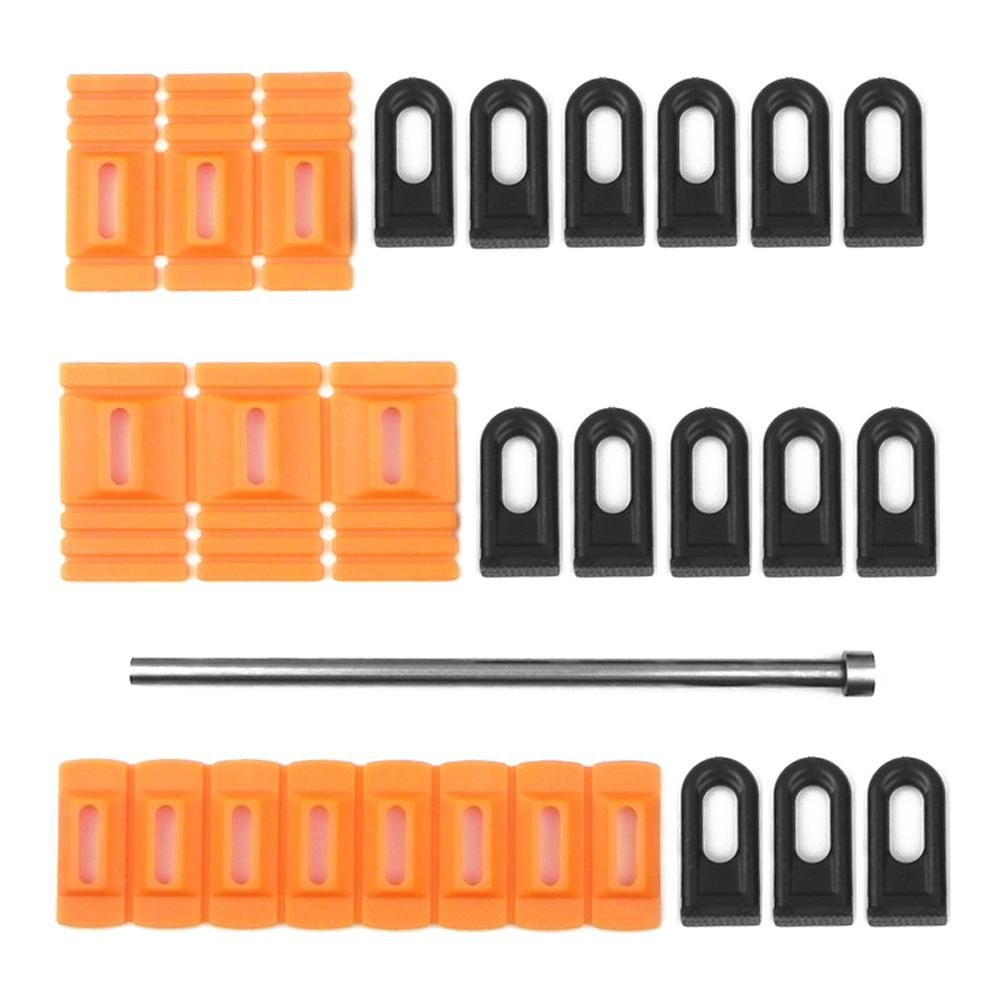 Car Dent Repairing Puller Kit Paintless Glue Pulling Tabs Tool Auto Body Sheet Metal Dent Removal Tool with Metal Rod for Car Dent Hail Damage