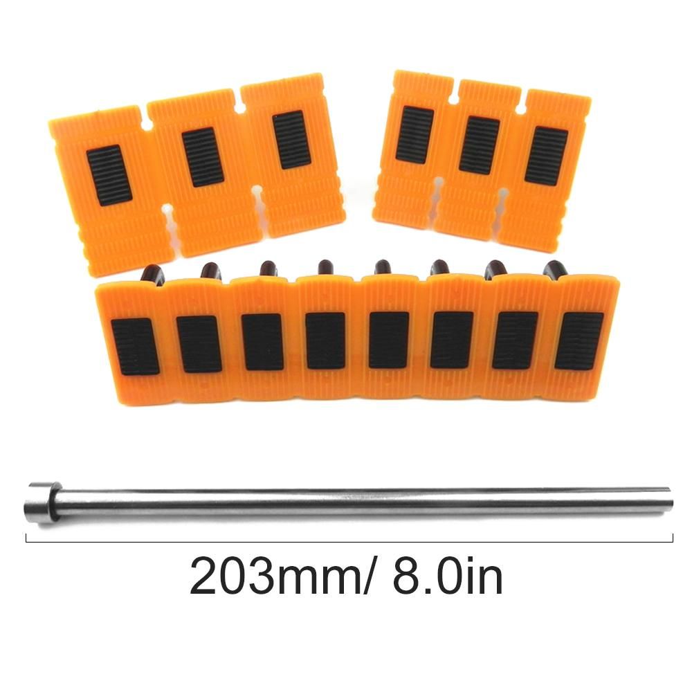 Car Dent Repairing Puller Kit Paintless Glue Pulling Tabs Tool Auto Body Sheet Metal Dent Removal Tool with Metal Rod for Car Dent Hail Damage