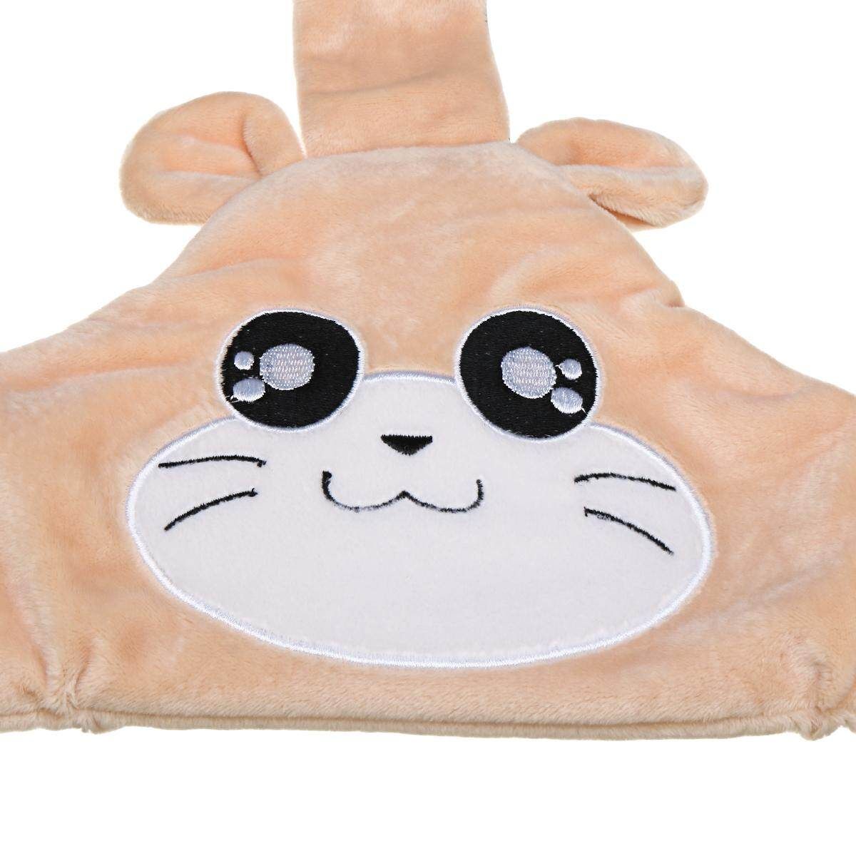 Baby Kids Head Neck Car Seat Belt Safety Headrest Pillow Pad Protector Khaki (Khaki)
