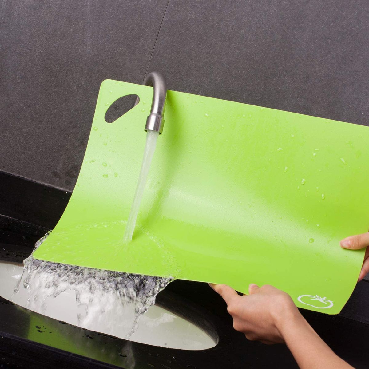 4Pcs Flexible Cutting Board Color Coded Set Food-grade