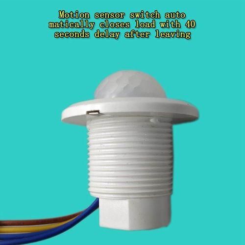 Mini PIR Infrared Motion Sensor Detection 220V Adjustable