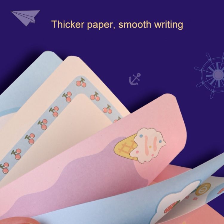 Decompression Cartoon Notebook, Cover Color: Pink