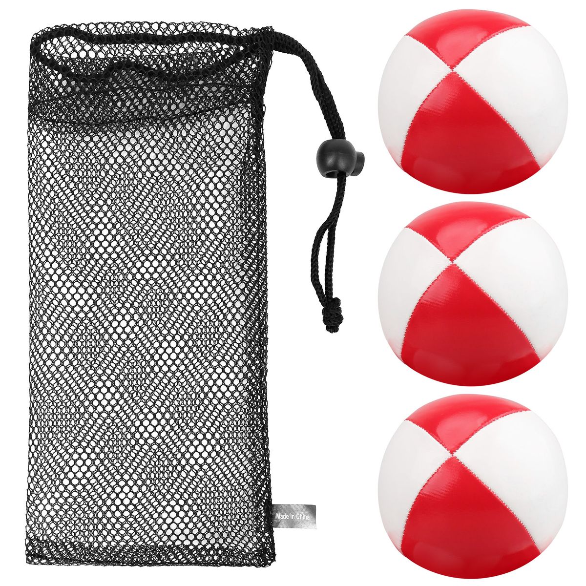 3pcs Juggling Balls 65mm PU Stuffed Balls Juggling Set For