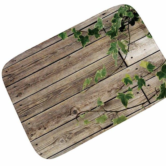 Old Wooden Door Decorations Bathroom Suction Door
