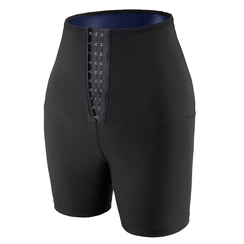 Sauna Pants Shorts Women Weight Loss Sweat Leggings Workout Body Shaper Waist Trainer Leggings Slimming Pants  With On