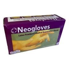 Latex Medical Examination Gloves 100pcs