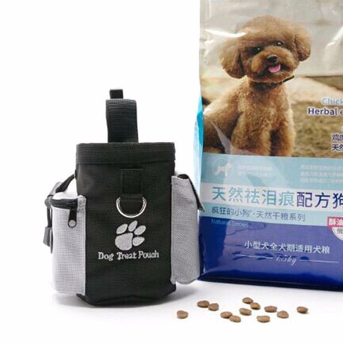 Pet Dog Treat Snack Bag Feeding Bait Pouch Poop Bags Dispenser Belt