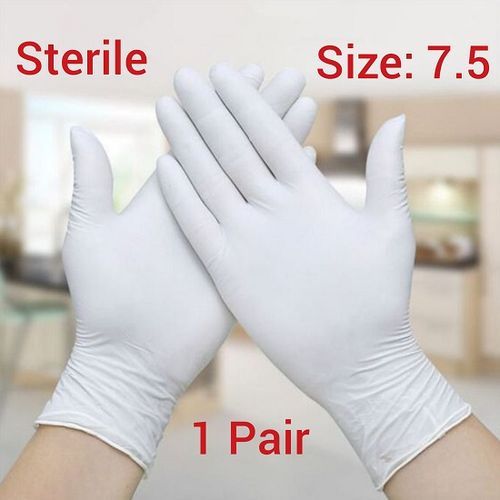 Surgical Medical Safety Glove. Latex. Pack Of 50 Pairs (100 Pcs)