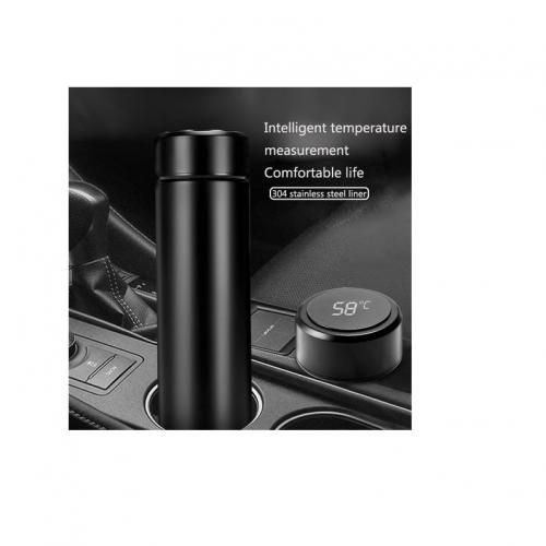 500ml Water Bottle Smart LED Temperature Display Stainless Steel Vacuum Flask