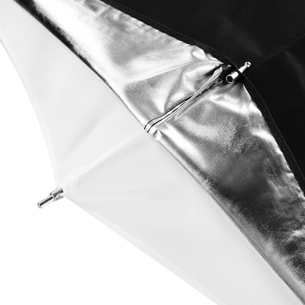 Godox 33" 84cm Reflector Soft Umbrella Photo Studio Flash Double Layers Black White Umbrella Reflecting Umbrella