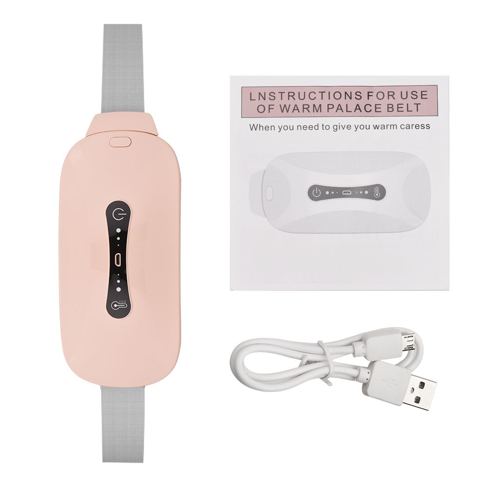 Menstrual Heating Pad Portable USB Cable Cordless With 3