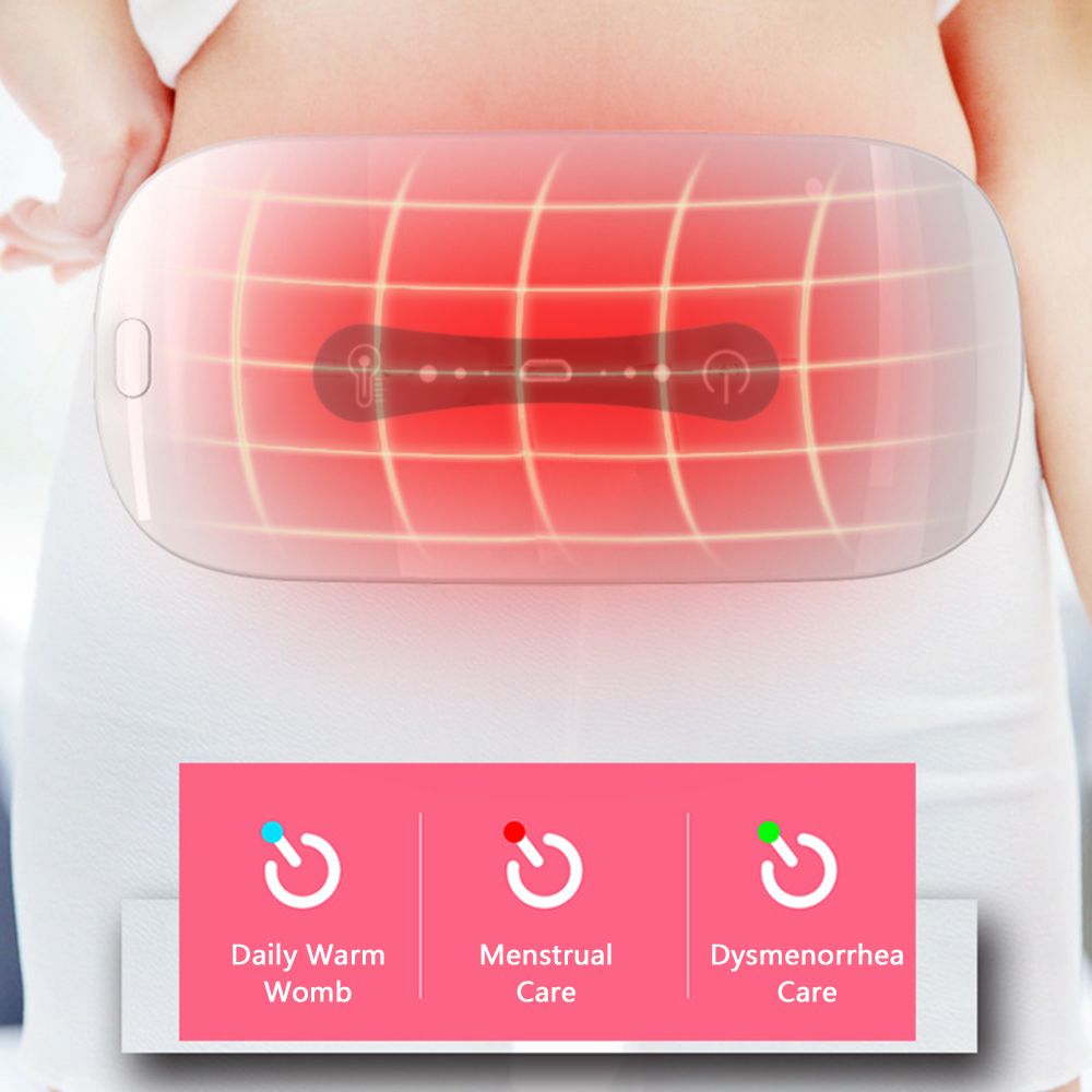 Menstrual Heating Pad Portable USB Cable Cordless With 3