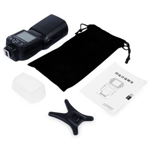 TRIOPO TR - 960ll Camera Flashlight Speedlite With LCD Screen