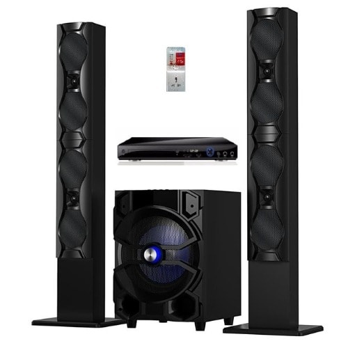 2.1ch Heavy Duty High Class Speaker + Free Lg Dvd + Free Surge-dj 668
