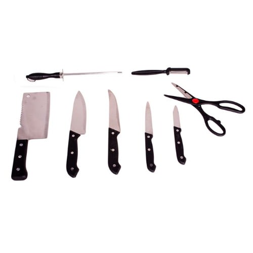 Stainless Steel  Complete Knife Set - 8Pieces