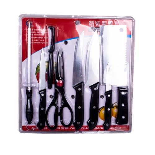 Stainless Steel  Complete Knife Set - 8Pieces
