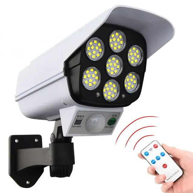 Solar Motion Sensor Outdoor Rechargeable Security Light