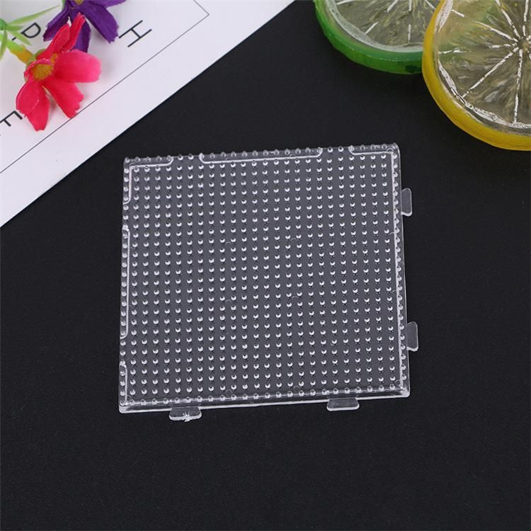 2.6MM bean spelling large template special new round handmade magic beans transparent template square spelling bean board 2.6mm small square plate
