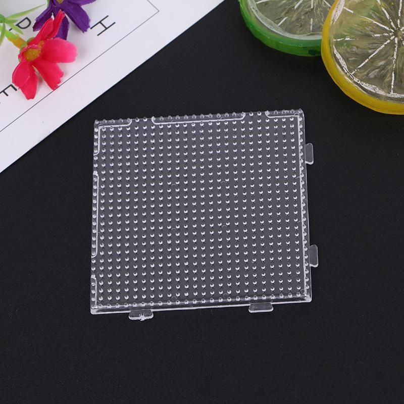 2.6MM bean spelling large template special new round handmade magic beans transparent template square spelling bean board 2.6mm small square plate