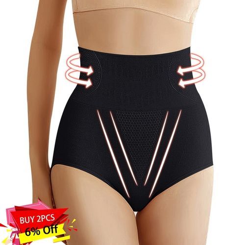 Women's Briefs Comfortable Women Cotton Underpants Breathable High Waist Intimates Underwear Period Panties Female Lingerie(#style 3--color 1)