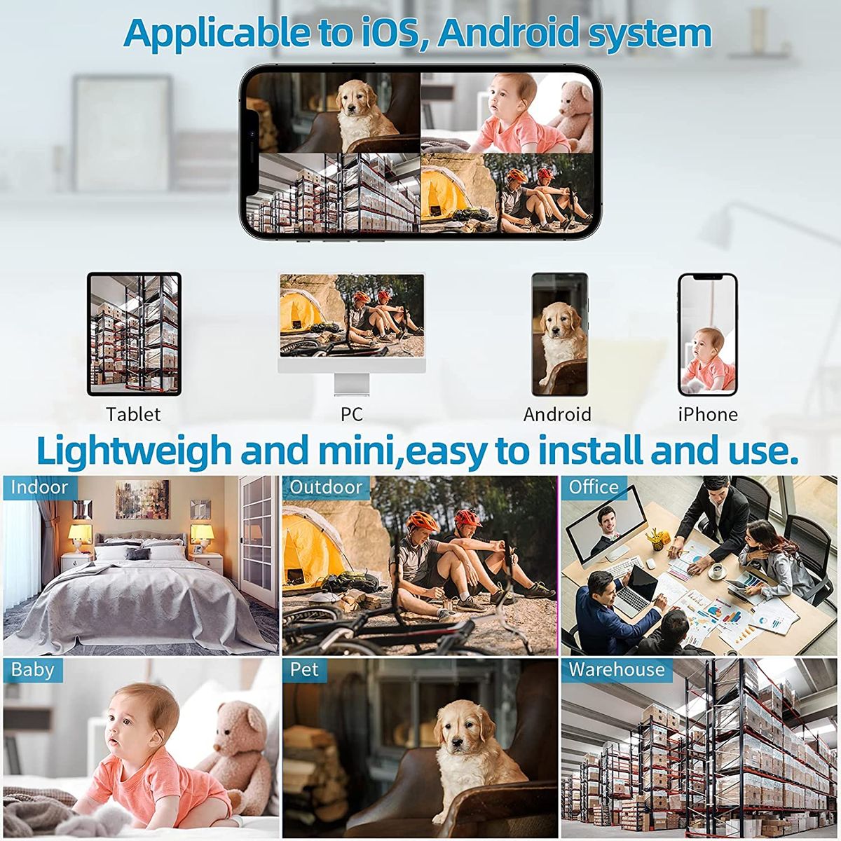 Cctv Wireless Hidden Camera - Security Small Digital Camera