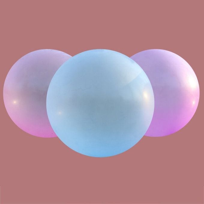 Water Fil  Balls Giant Bubble Ball Inflatable Water Ball For Outdoor Pool-blue-15cm