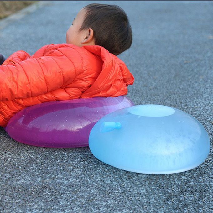 Water Fil  Balls Giant Bubble Ball Inflatable Water Ball For Outdoor Pool-blue-15cm