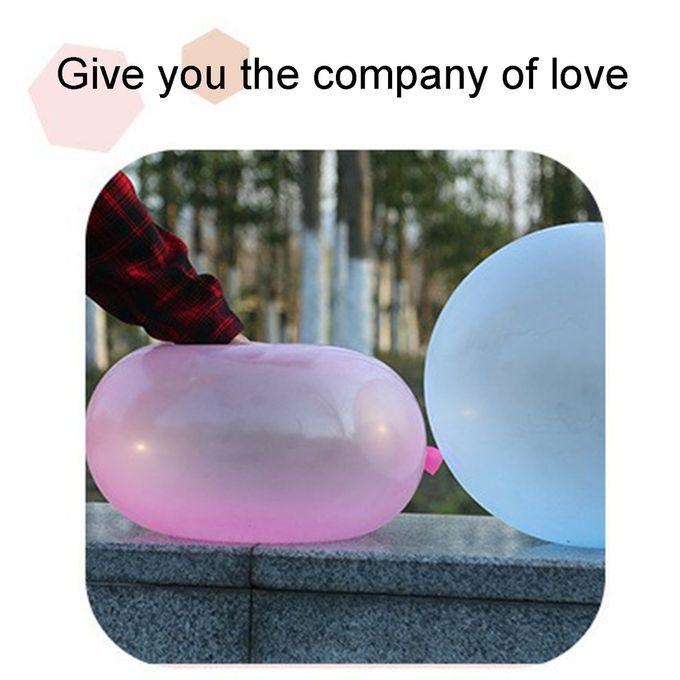 Water Fil  Balls Giant Bubble Ball Inflatable Water Ball For Outdoor Pool-blue-15cm