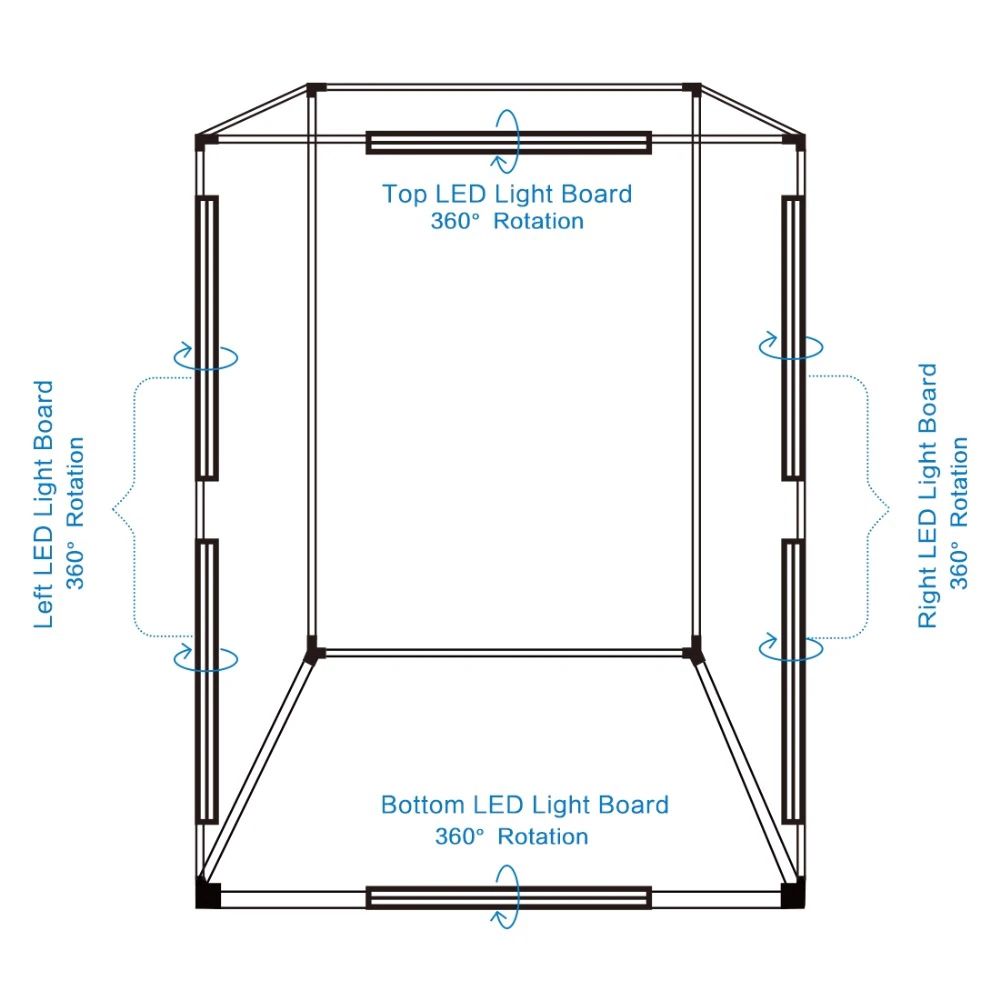Photography Photo Studio Box, Photo Lighting Shooting Tent