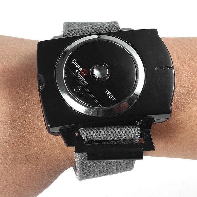 New Electrionic Mini Anti Snoring Wrist Watch Bracelet Anti Snore Wristband Snore Stopper Biosenseor Watch Improve Sleep Quality