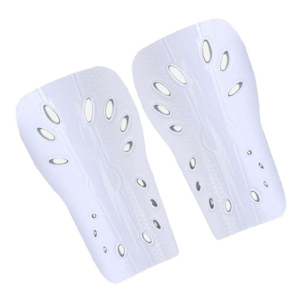 Soccer Football Shin Guards Pads Shinguard Protector Girl Boy White