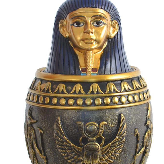 2Pcs Cat Urn Pet Memorial Casket Egyptian Pet Loss Gifts Pets