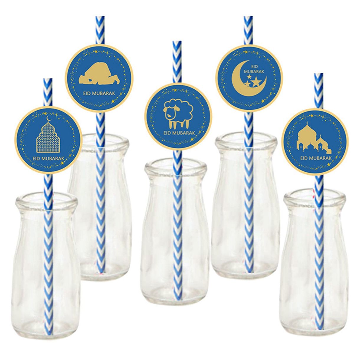 Eid Ramadan Decoration Theme Party Disposable Str