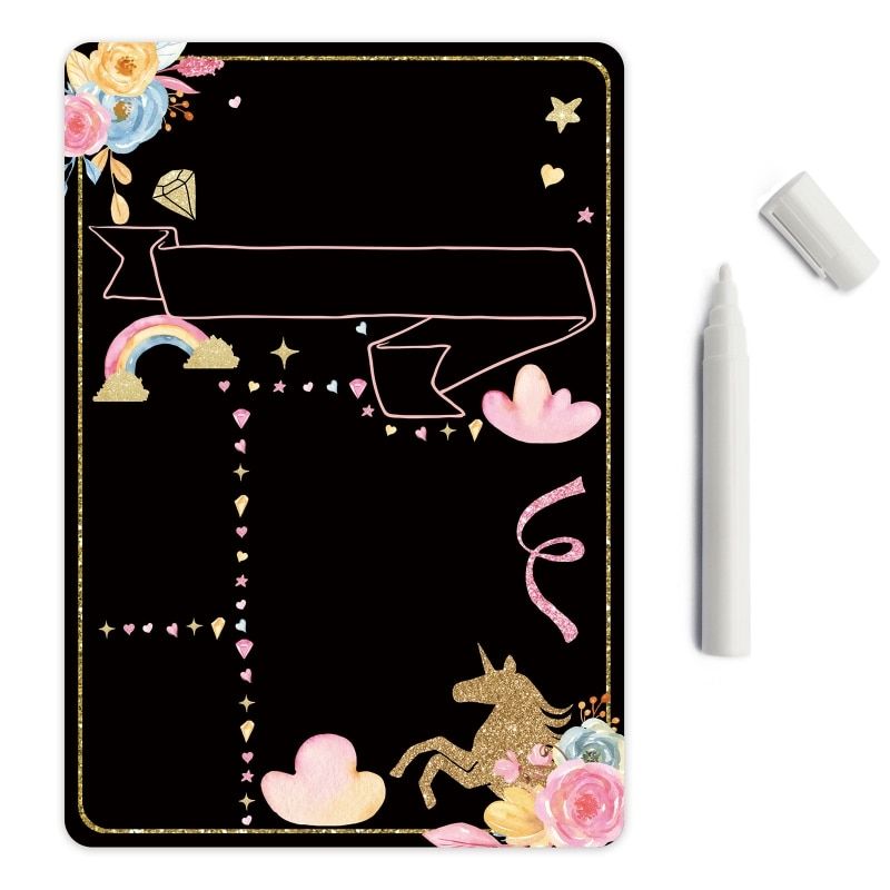 F19F Baby Milestone Board Birthday Message Board