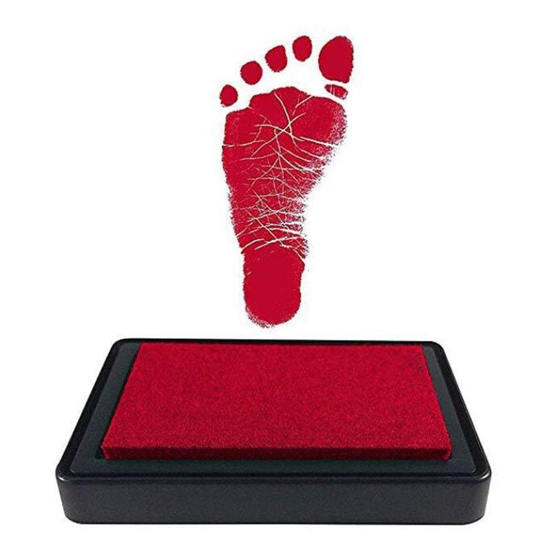 Baby Hand And Foot Print Oil Hand Print Table Souvenir