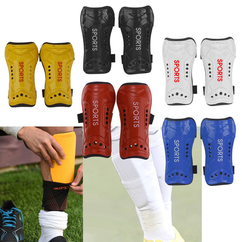 Pair Of Football Soccer Shin Outdoor Sports Leg Adult -
